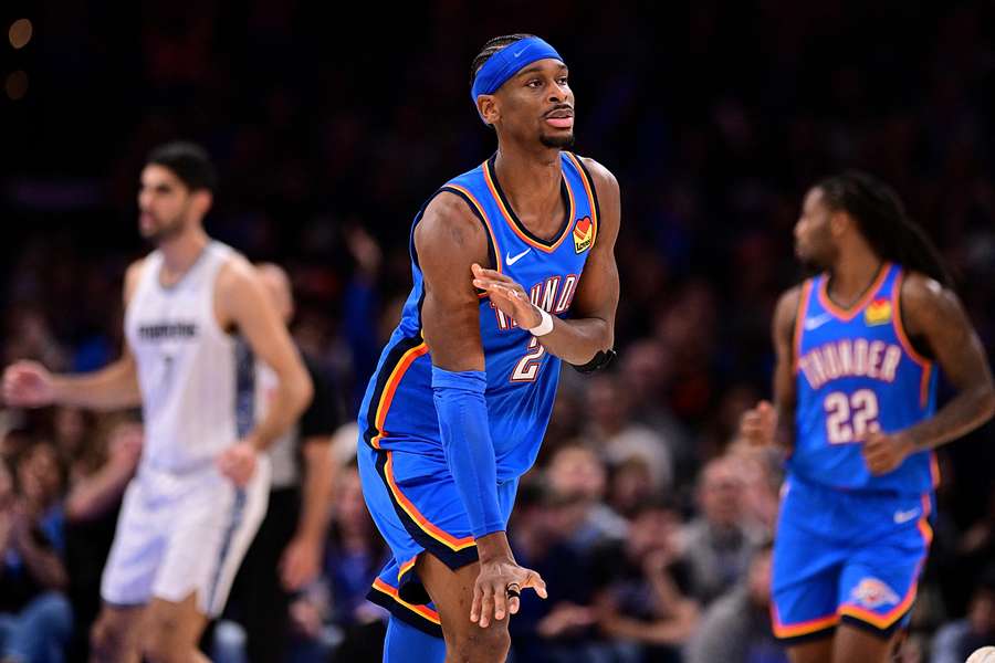 Le Thunder retrouve la victoire, Gilgeous-Alexander dans les pas de Chamberlain