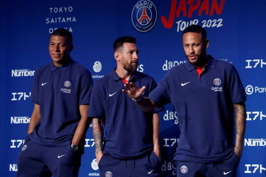 Messi, Neymar and Mbappe will need to get used to sitting on the bench sometimes this season