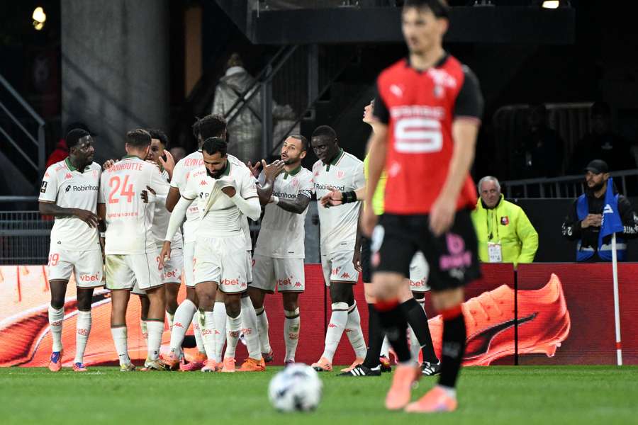 Nice s'impose à Rennes, qui s'enfonce dans la crise Nice s'impose à Rennes, qui s'enfonce dans la crise