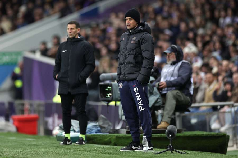 Luis Enrique au Stadium samedi.