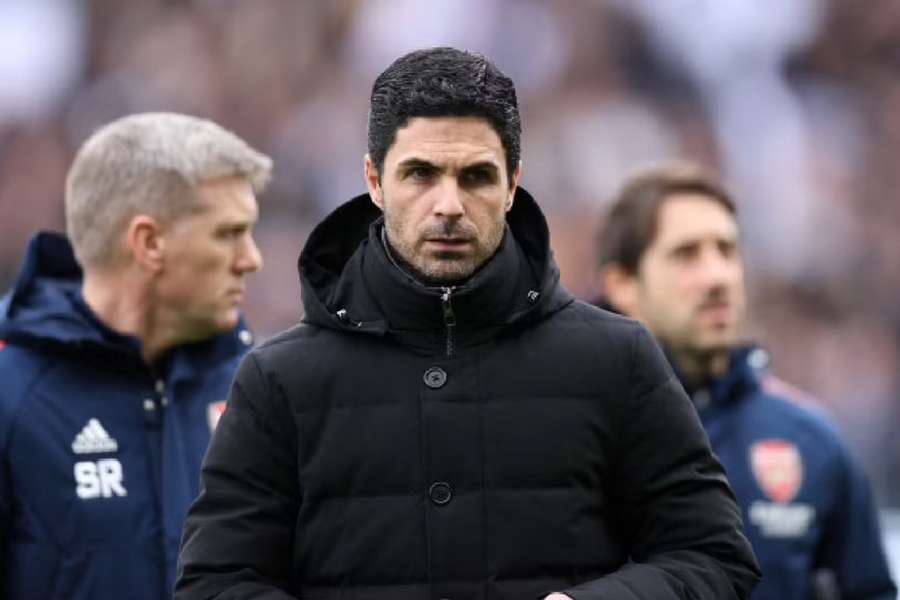 Arteta is looking to gear his side up for this weekend's huge clash