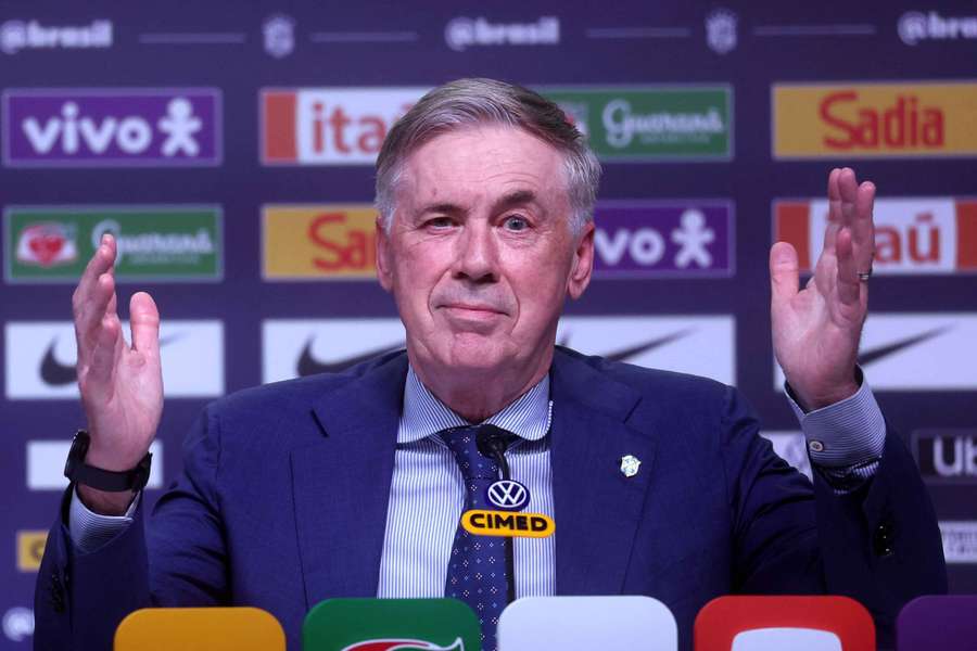 Ancelotti, en rueda de prensa Ancelotti, en rueda de prensa