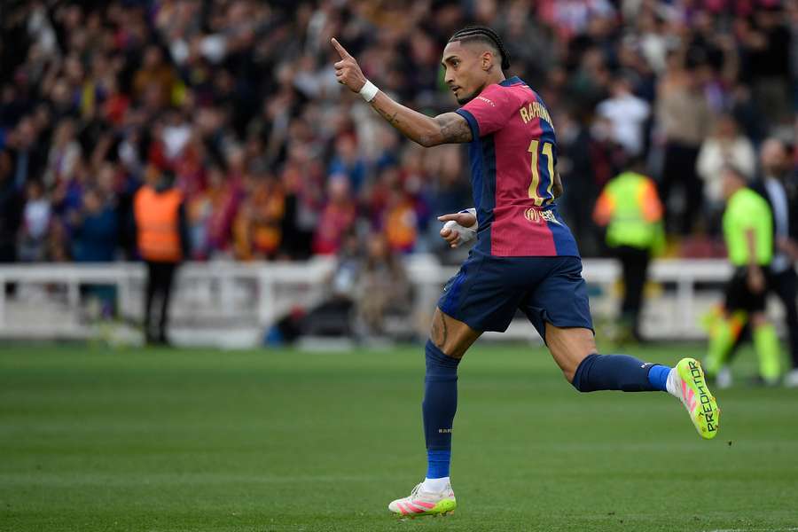 Raphinha a reușit o dublă cu Celta Vigo