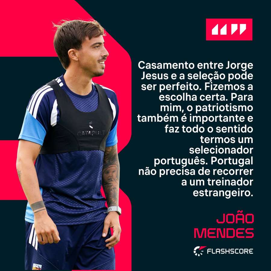 João Mendes tece rasgados elogios a Jorge Jesus
