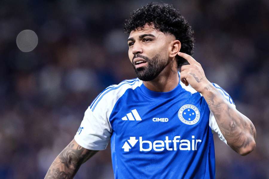 Gabigol fez o golo da vitória do Cruzeiro sobre o Flamengo