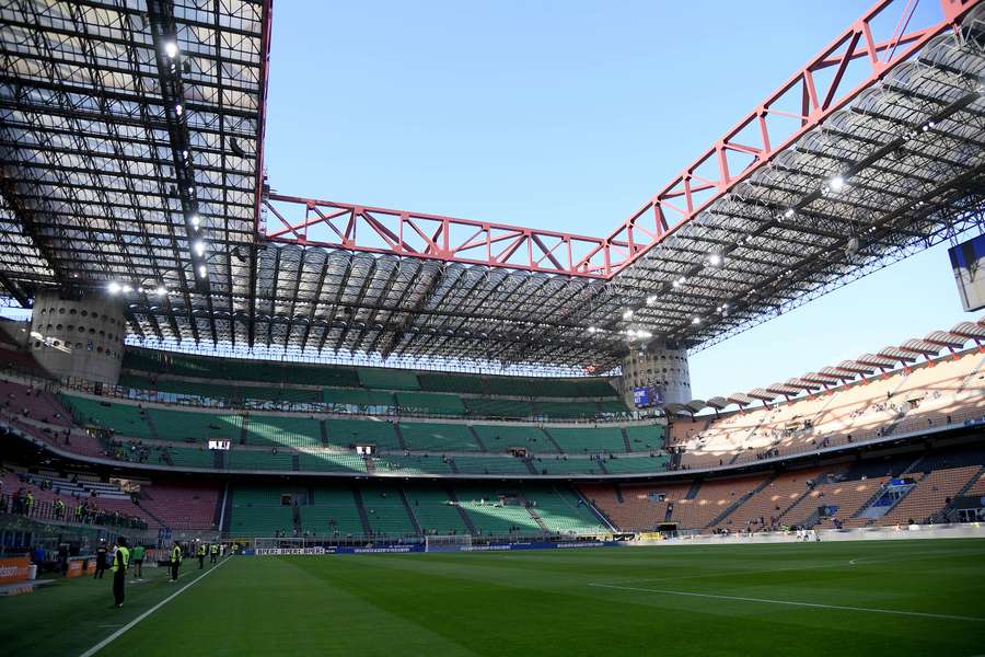 Lo stadio è intitolato a Giuseppe Meazza