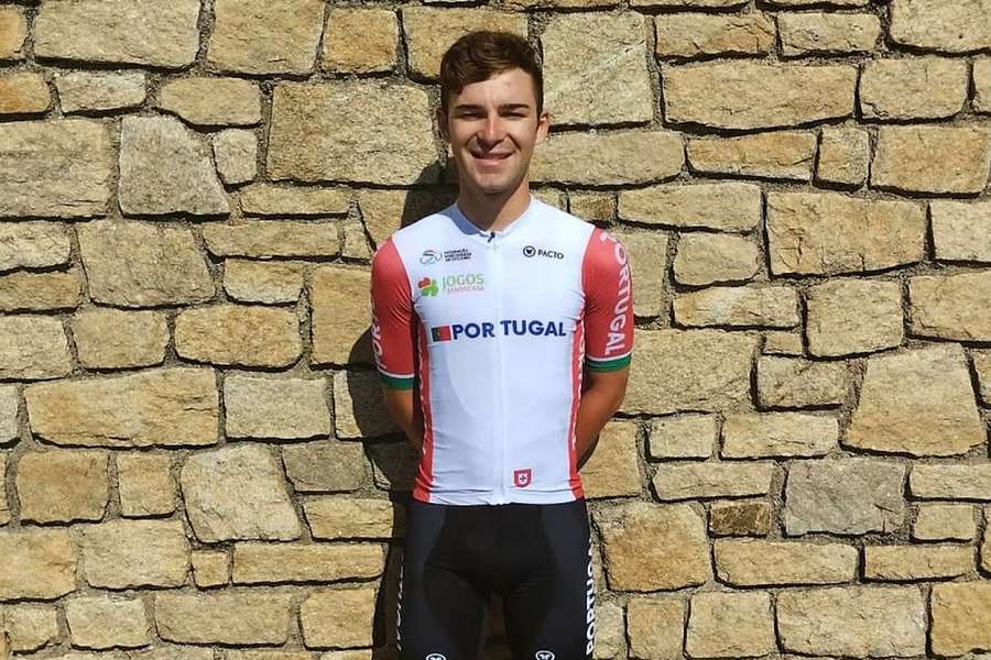 Lucas Lopes em representação de Portugal