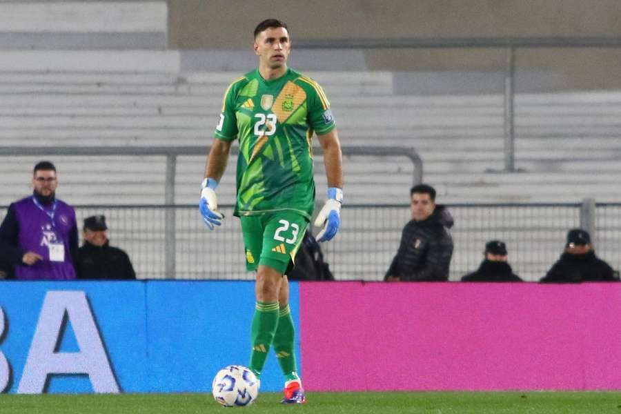 Emiliano Martinez fez até agora 47 jogos com a seleção argentina 