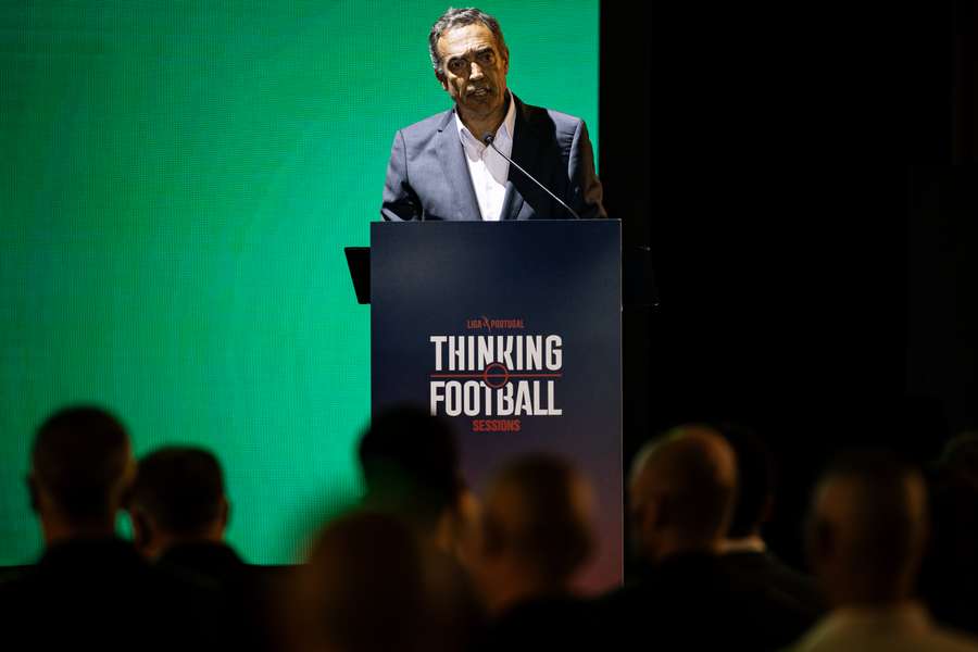 Reinaldo Teixeira, presidente da Liga Portugal Reinaldo Teixeira, presidente da Liga Portugal