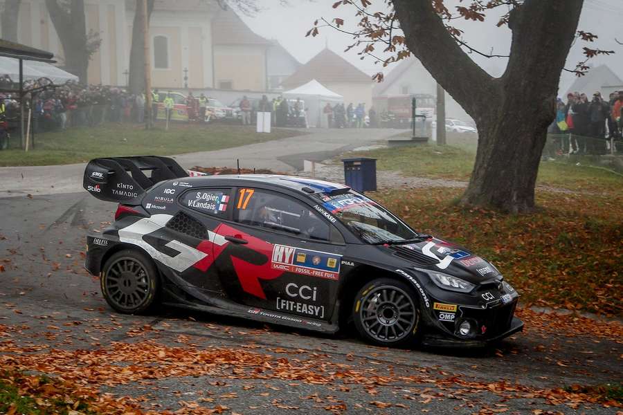 Sebastian Ogier in action in the Czech Republic earlier this year Sebastian Ogier in action in the Czech Republic earlier this year