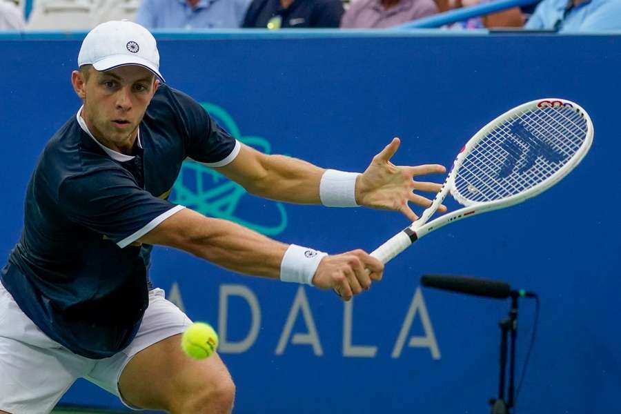 Tallon Griekspoor haalde vorige week de finale van het ATP-toernooi in Washington, waarin hij verloor van de Brit Dan Evans
