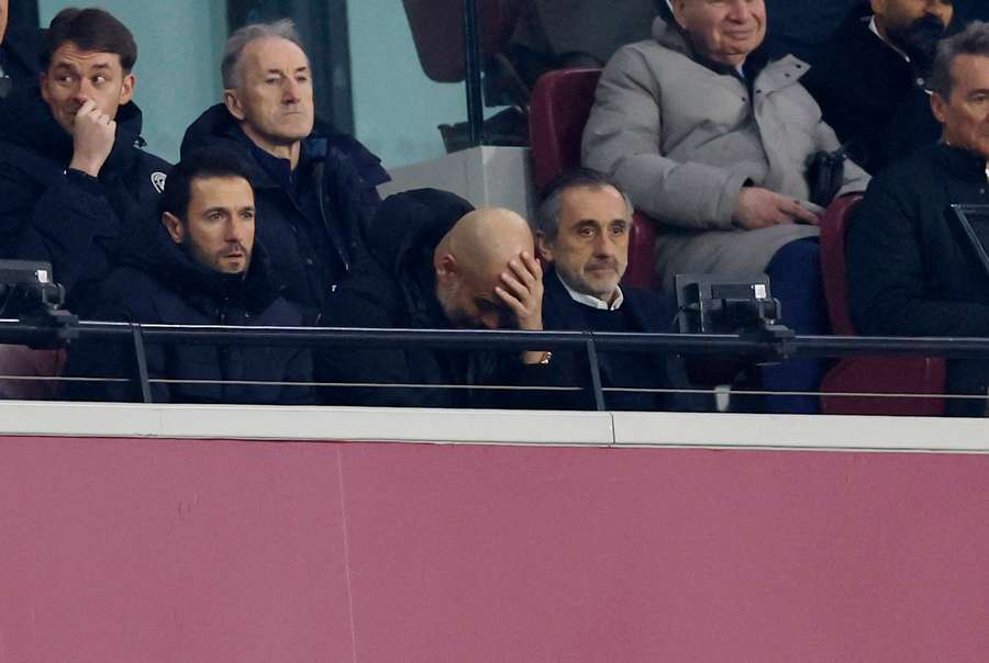 Guardiola rues Man City failing to take chances in West Ham draw