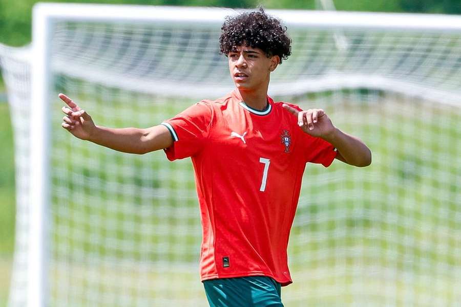 Cristiano Jr. nastoupil poprvé za Portugalsko Cristiano Jr. nastoupil poprvé za Portugalsko