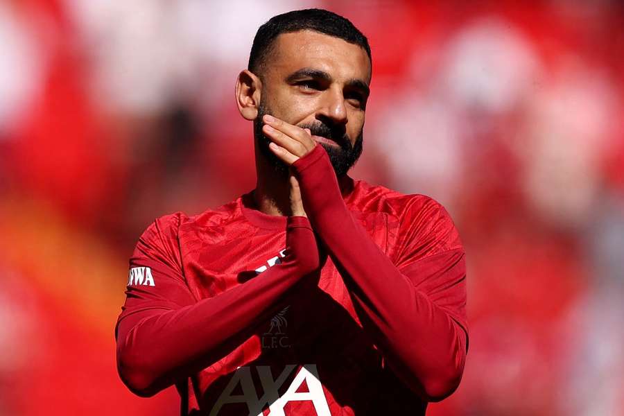 Salah se emocionou no adeus ao Liverpool Salah se emocionou no adeus ao Liverpool