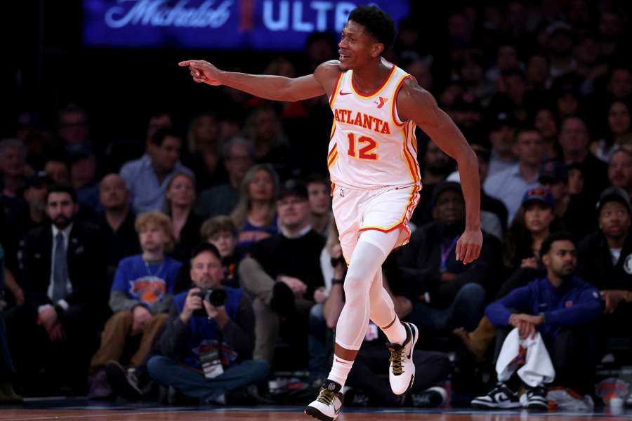  De'Andre Hunter, número 12 de los Hawks