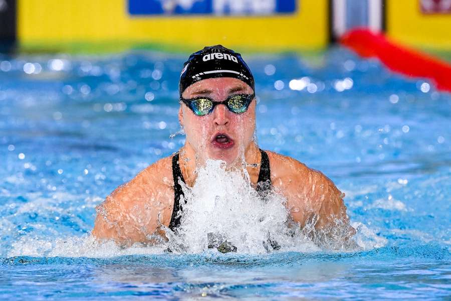 Litevka Ruta Meilutyteová  zaplavala světový rekord na 50 metrů prsa.
