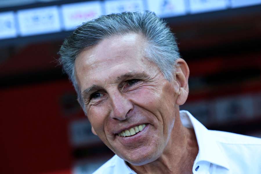 Nice's new head coach, Claude Puel