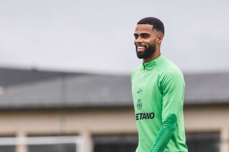 St. Juste regressou aos treinos do Sporting
