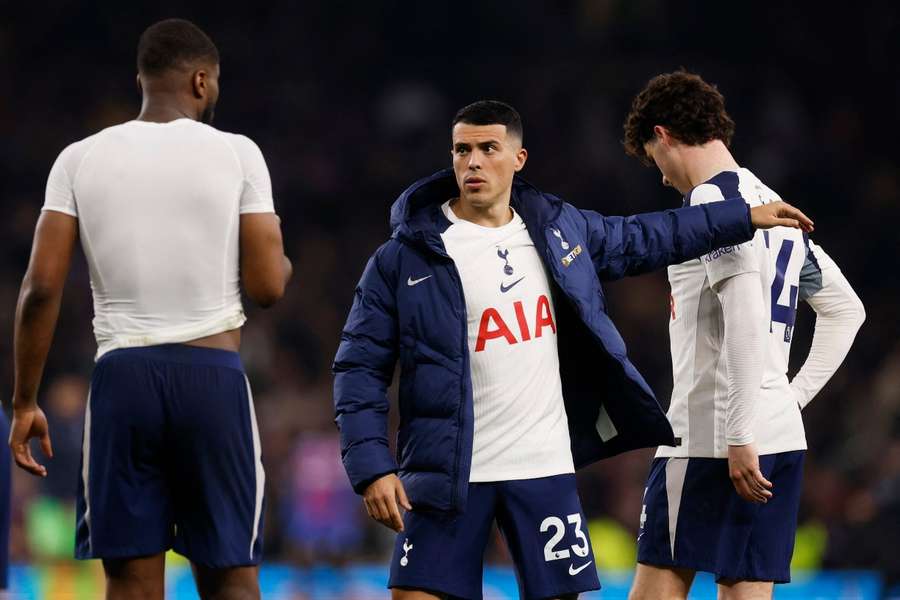 Pedro Porro, con el Tottenham