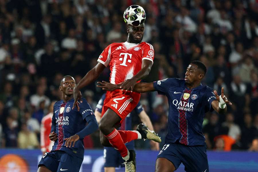 Upamecano also scored in the first leg
