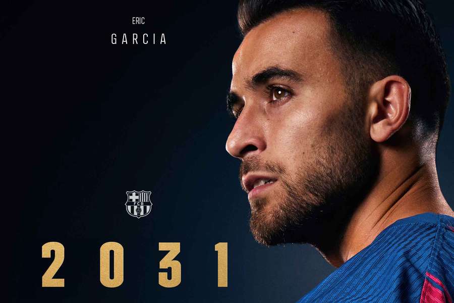 Eric García renueva hasta 20231