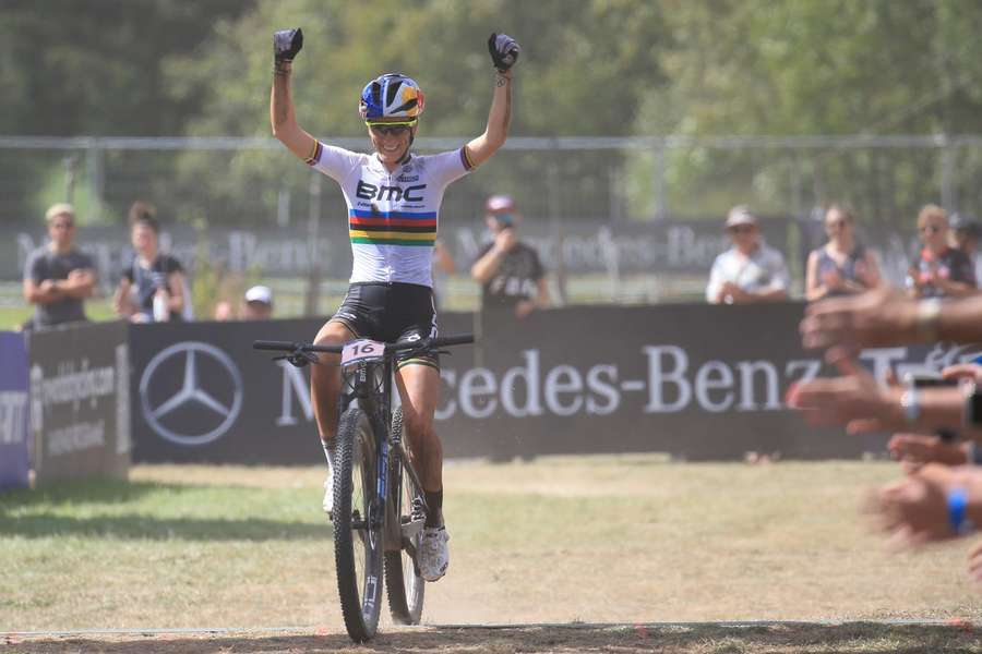 Ferrand-Prevot won the MTB world title earlier this summer