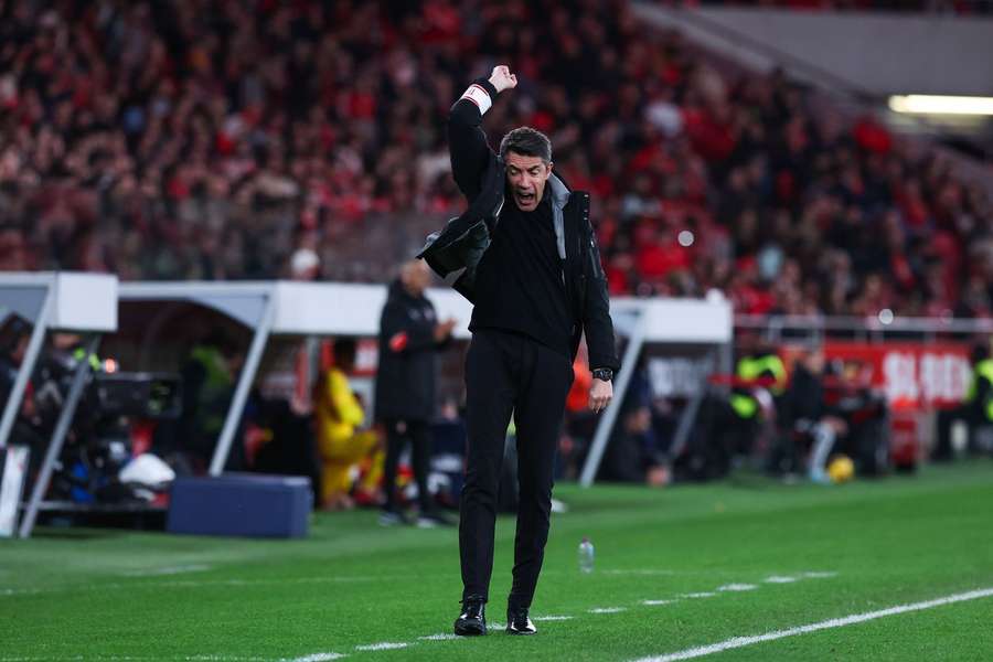 Bruno Lage, treinador do Benfica