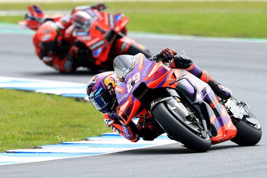 Jorge Martin sur le tracé de Phillip Island.