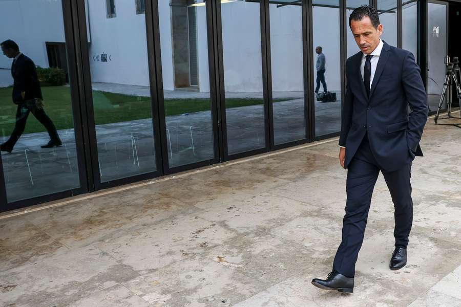 Pedro Proença à chegada à Cimeira dos Presidentes Pedro Proença à chegada à Cimeira dos Presidentes