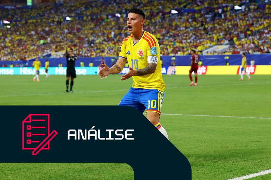 James teve muito espaço para trabalhar