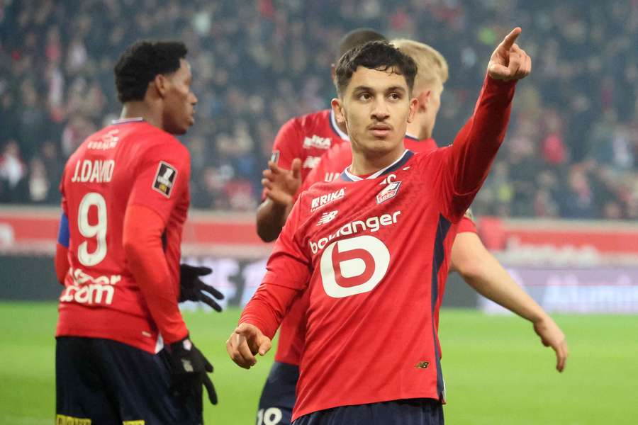Osame Sahraoui a inscrit 4 buts lors des 3 derniers matches du LOSC
