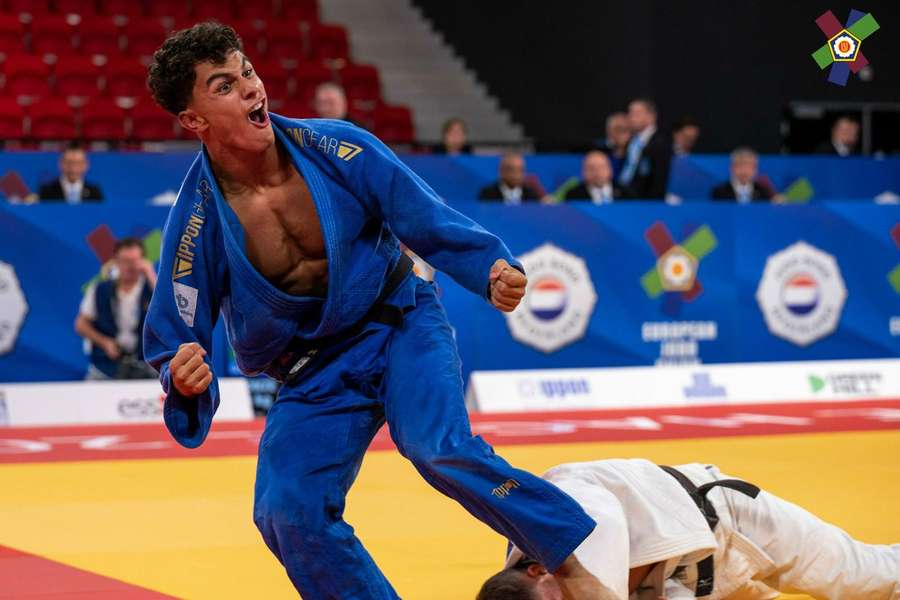 O judoca Miguel Gago (-66kg) foi o melhor dos nove portugueses em ação no primeiro dia do Grand Prix de Portugal