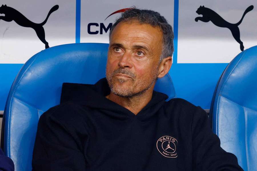 PSG boss Luis Enrique