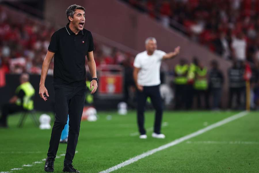 Bruno Lage, treinador do Benfica