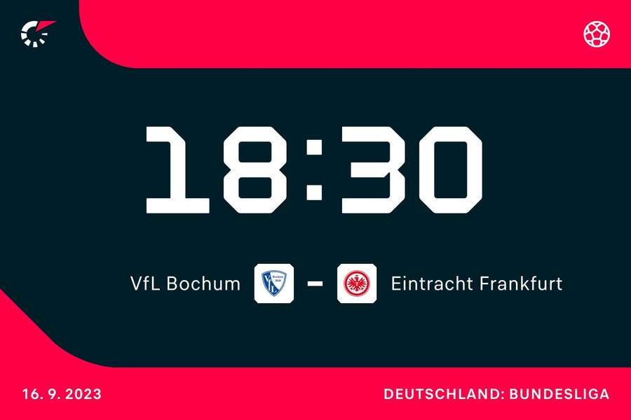 Das Spiel in Bochum beschließt den heutigen Bundesliga-Samstag.