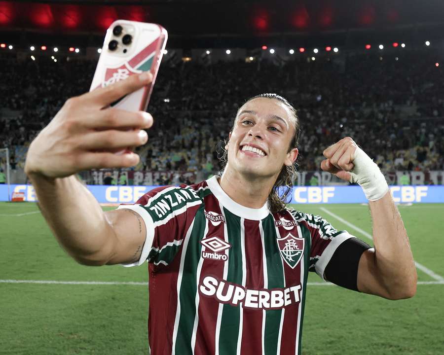 Canobbio vibra após classificação do Fluminense