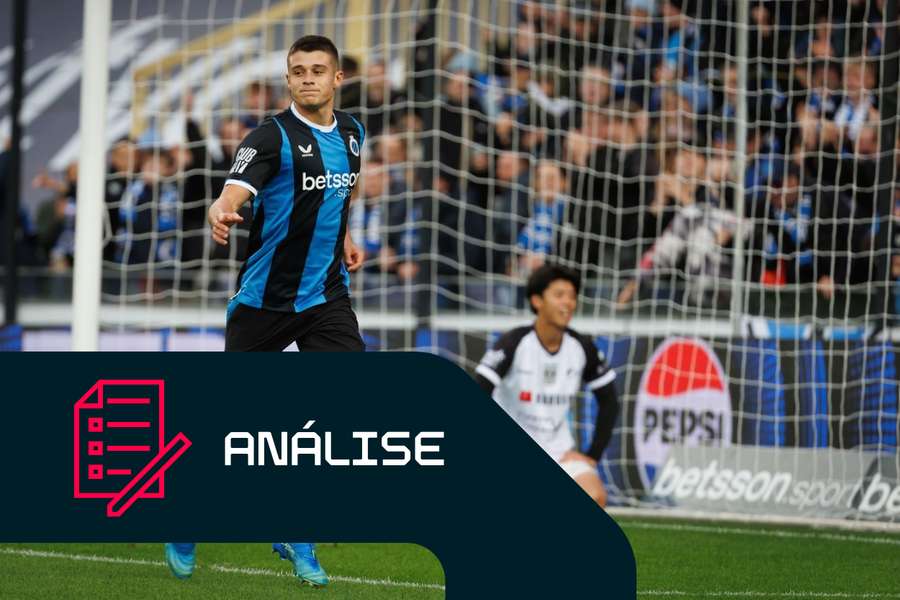 Nicolo Tresoldi, do Club Brugge, tem estado em destaque Nicolo Tresoldi, do Club Brugge, tem estado em destaque