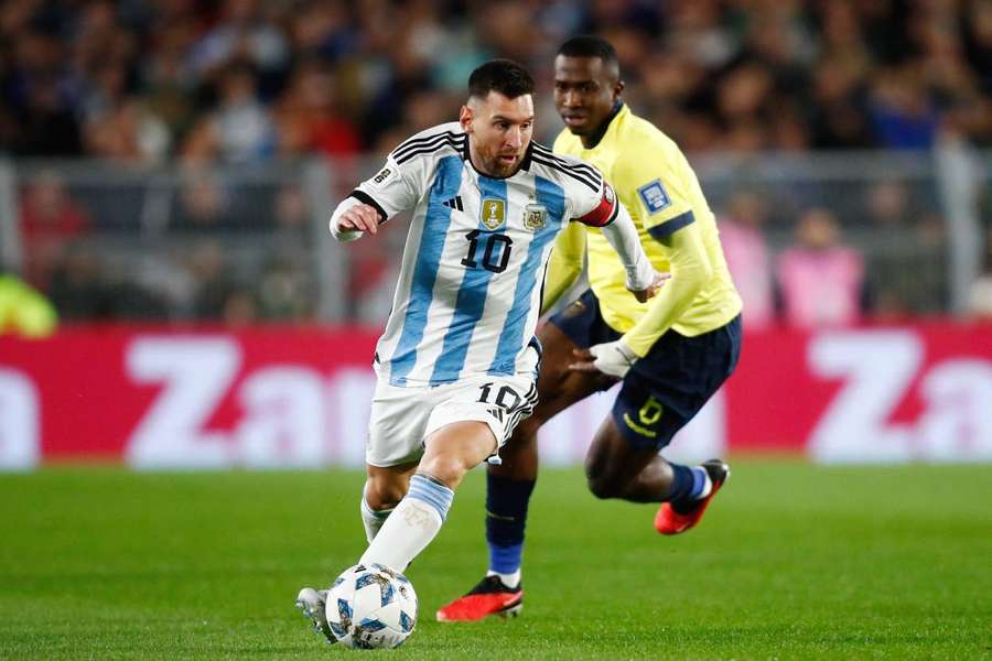 Messi's goal gave Argentina the edge over Ecuador