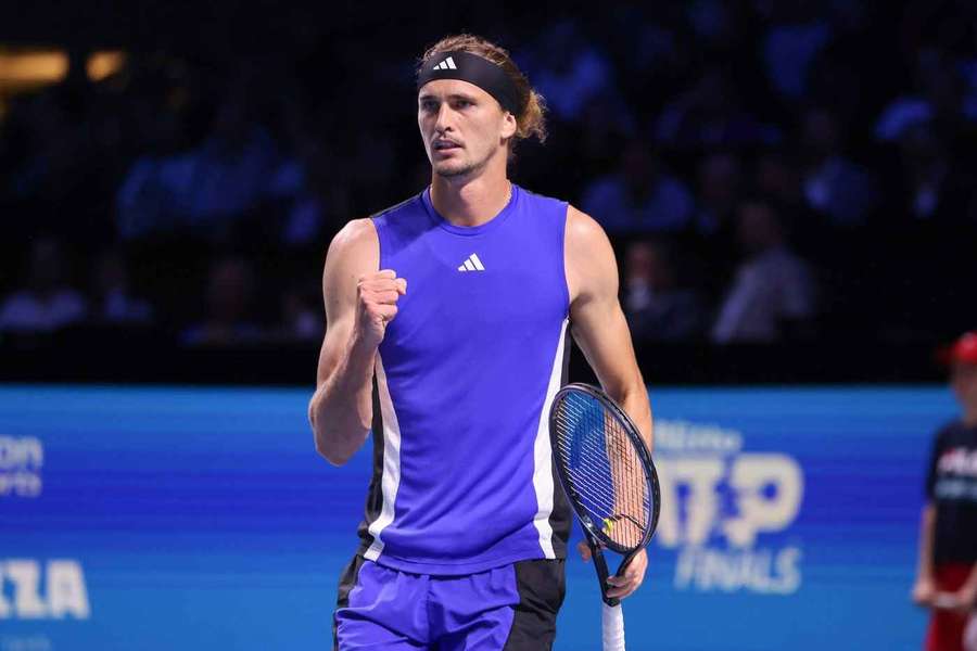 Zverev celebra su triunfo en Viena