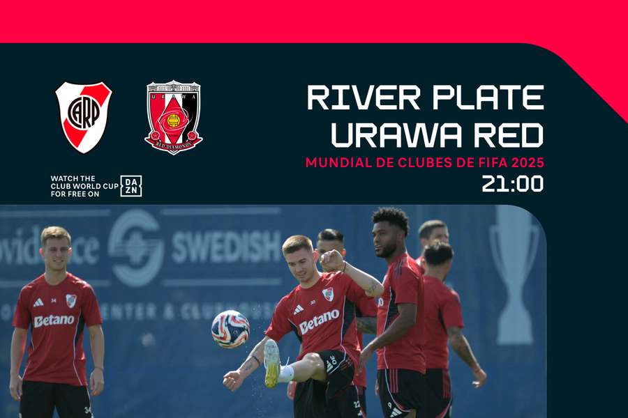 River Plate, con Mastantuono a la cabeza, debuta en el Mundial de Clubes.