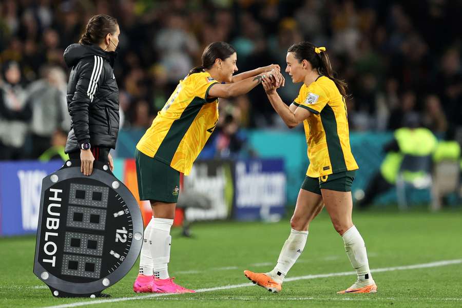 Sam Kerr makes first appearance at 2023 World Cup