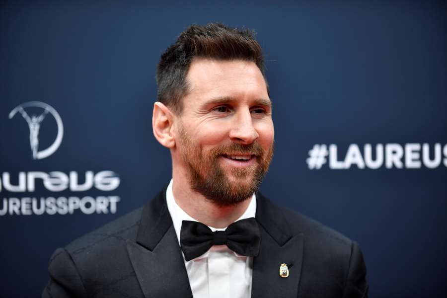 Leo Messi premiato  Laureus