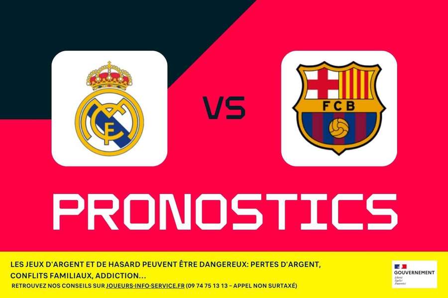 Real Madrid - Barcelone : Pronostics, meilleurs paris et cotes (Liga)