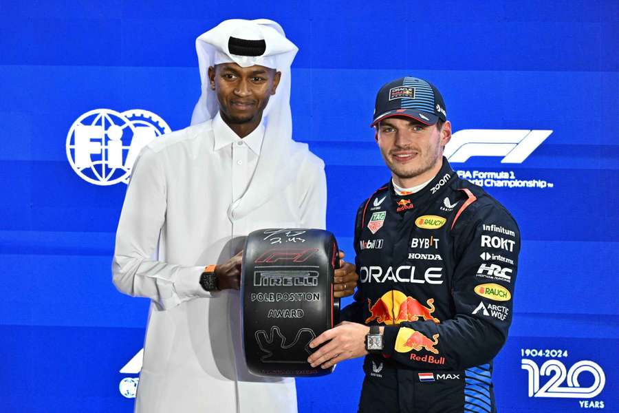 Max Verstappen wystartuje w Katarze z pole position. Za jego plecami Russell i Norris