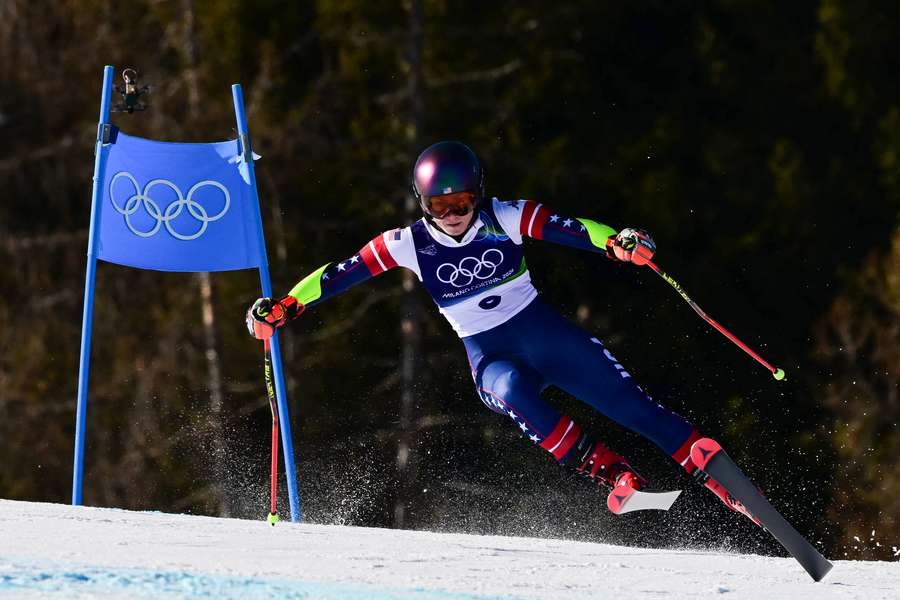 Mikaela Shiffrin in azione