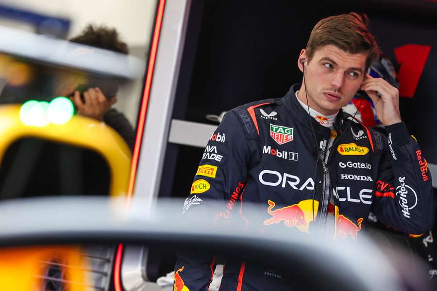 Max Verstappen at the Saudi Grand Prix