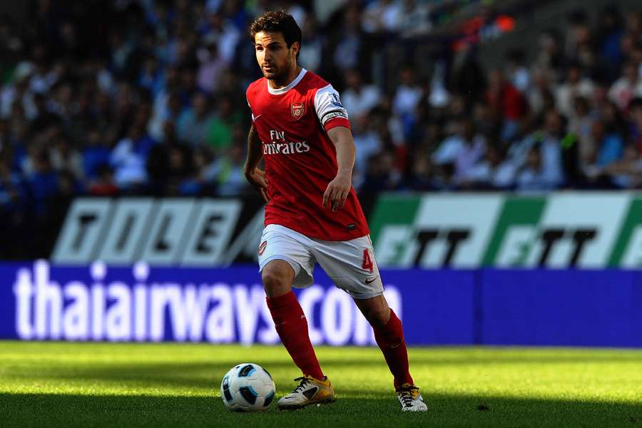 Fabregas jogou vários anos no Arsenal