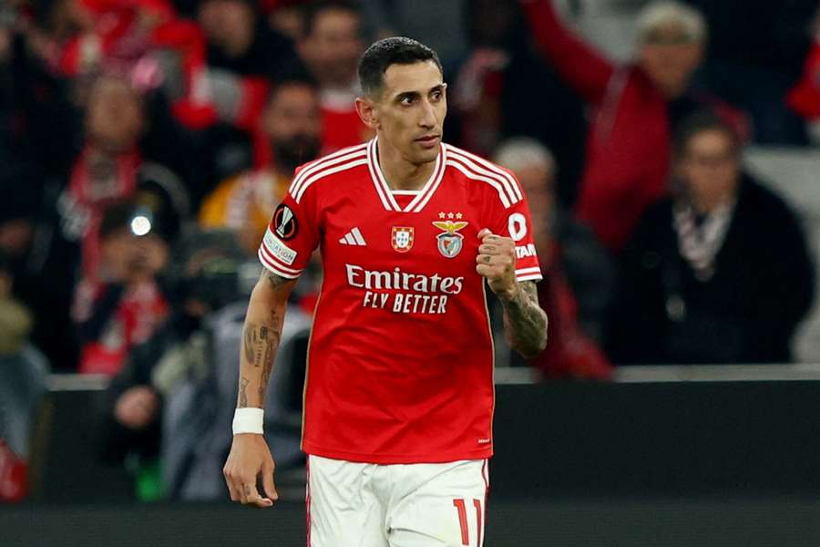 Di Maria currently plays for Benfica