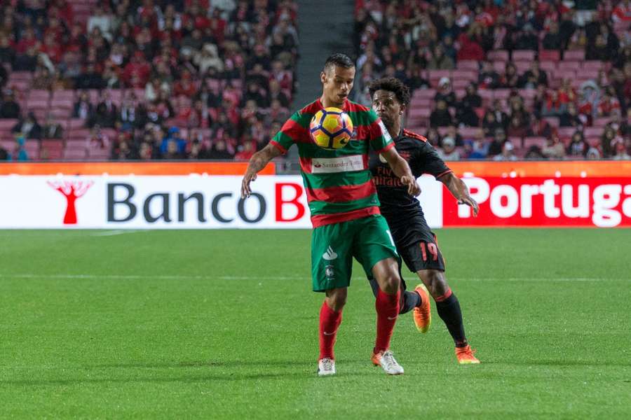 Edgar Costa în acțiune cu Benfica