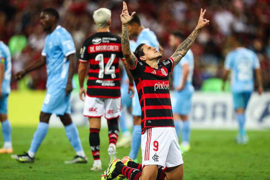 Pedro fechou o marcador para o Fla no Maracanã